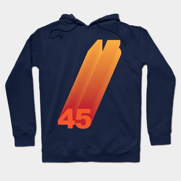 FortyFive Hoodie by modernistdesign